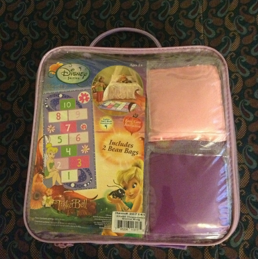 Tinkerbell Hopscotch Play Mat